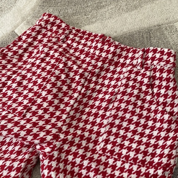 Lovers + friend red houndstooth pants - Picture 7 of 9